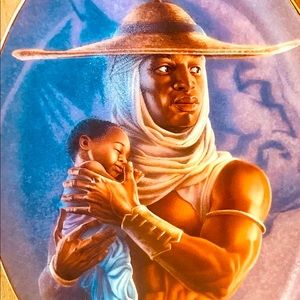 THOMAS BLACKSHEAR'S EBONY VISIONS LIMITED EDITION "THE PROTECTOR" Collectible